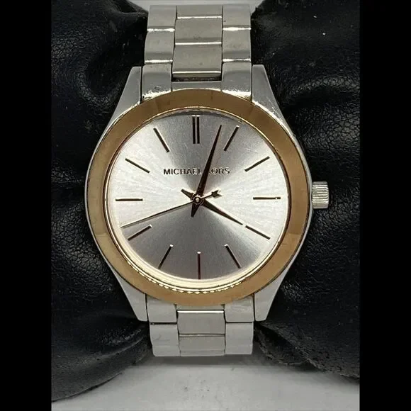 Michael Kors Mini Slim Runway MK3514 Women's Stainless Steel Analog Watch MP789 - Picture 2 of 12